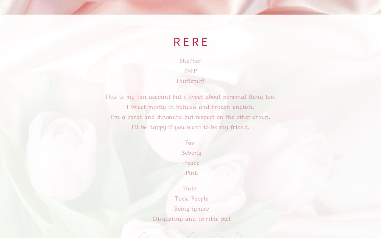 Carrd profile picture for @rerere
